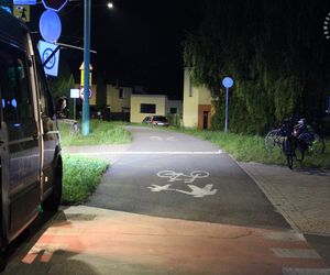 Niecodzienne zdarzenie w Tychach. Zderzenie dwóch elektryków. Są w szpitalu