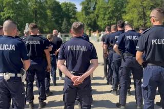 Zrobili to dla Dariusza w ogrodach pałacu. Jesteśmy rodziną. Tak wyglądał challenge policjantów