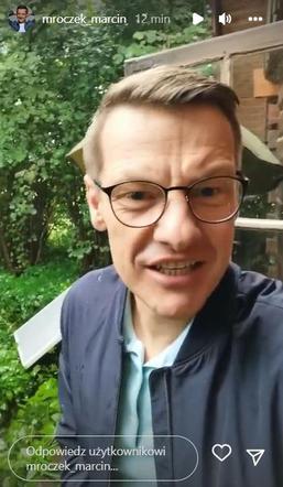 M jak miłość na planie. Marcin Mroczek (Piotrek Zduński)