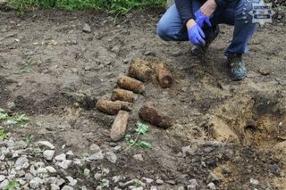 Plac budowy jak pole minowe. Znaleziono ponad 100 niewybuchów