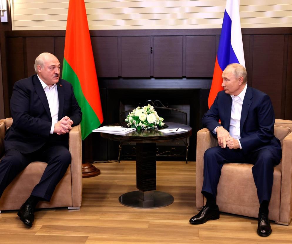 W. Putin i A. Łukaszenka 