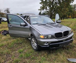 Dramatyczny pościg w Wołominie! BMW w rowie, imigranci z Afganistanu w rękach policji