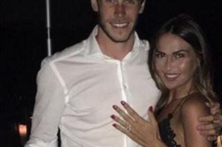 Gareth Bale i Emma Rhys-Jones