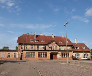 Dworzec kolejowy w Węgorzewie
