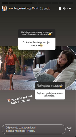 M jak miłość. Monika Mielnicka