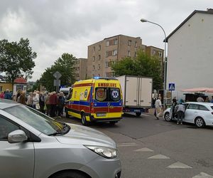 Potrącenie pieszego na pasach Rynkowa Siedlce