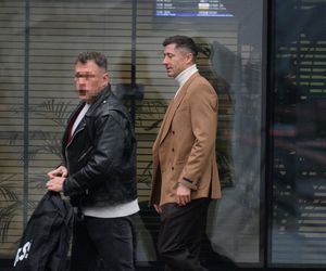 Robert Lewandowski przyleciał na kadrę