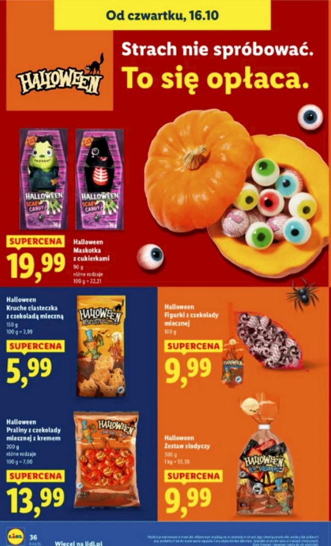 Lidl na Halloween