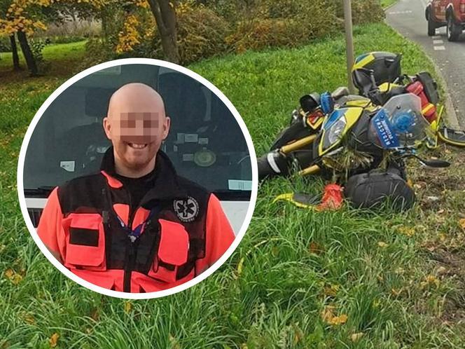 Zginął, jadąc motoambulansem ratować życie