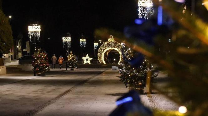 Świąteczne iluminacje Busko Zdrój