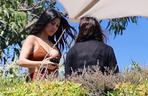 Kourtney Kardashian i Kendall Jenner kręcą KUWTK