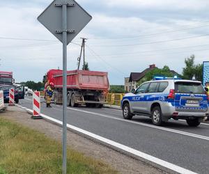 Wypadek W Lubieni. Ciężarówka zderzyła się z osobówką