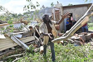 Huragan Melissa uderzył w Jamajkę i Haiti
