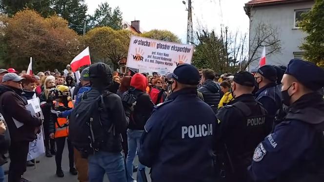 Protesty mieszkańców Wałbrzycha
