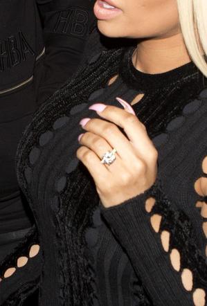 Blac Chyna - pierścionek zaręczynowy od Roba Kardashiana