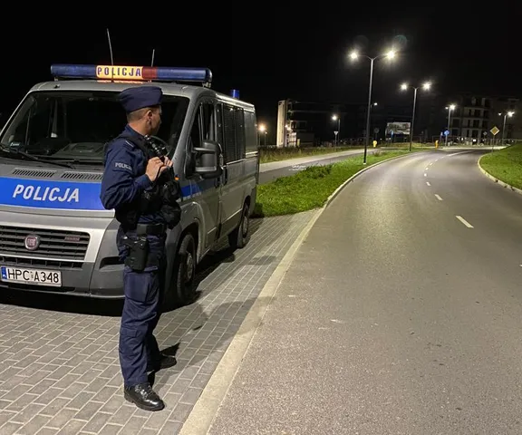 Nocny pościg za nieobliczalnym kierowcą!
