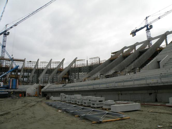 Stadion we Wrocławiu (październik 2010 r.)