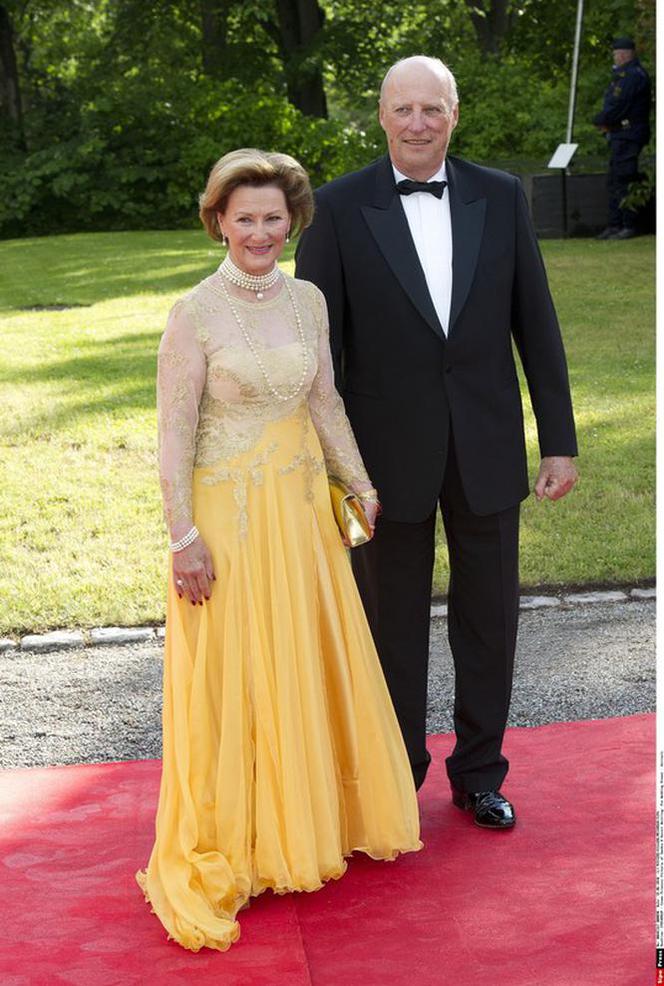 Król Harald i królowa Sonja z Norwegii