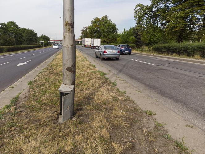 Koszmar na we Wrocławiu. Samochód uderzył w latarnię i rozpadł się na dwie części