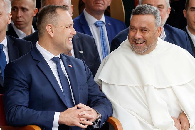 Prezydent na dożynkach.