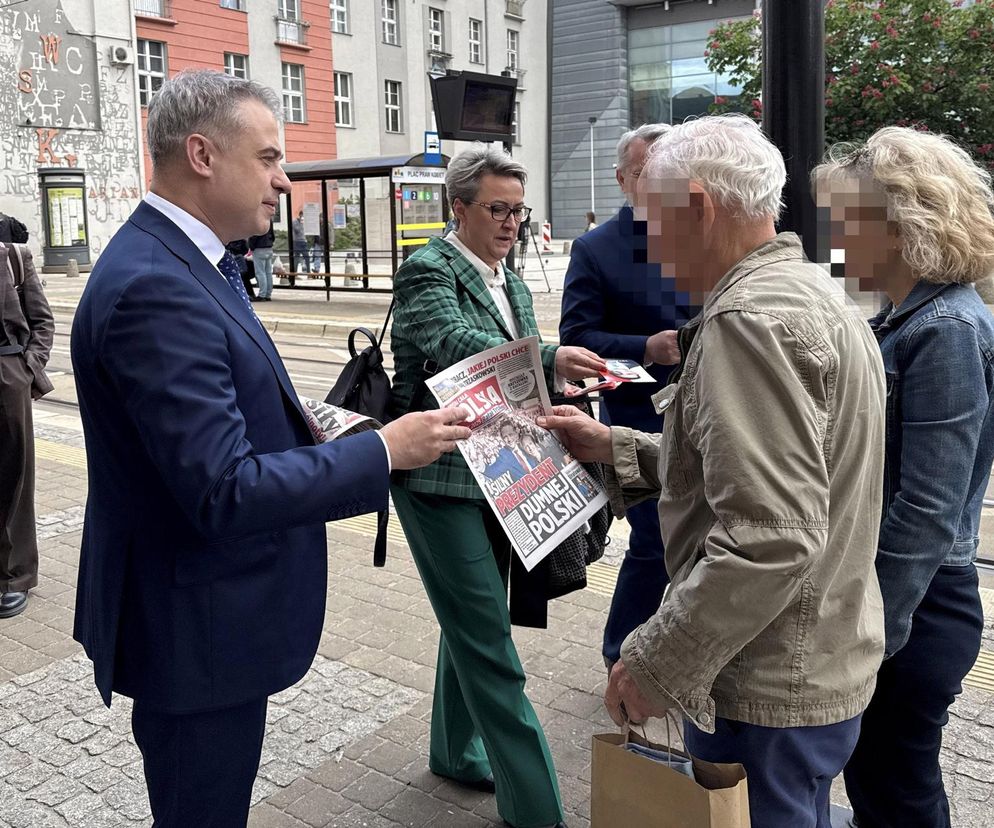 Wicepremier K. Gawkowski wspierał w Bydgoszczy Rafała Trzaskowskiego