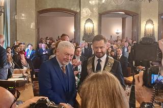 Zaprzysiężenie Aleksandra Miszalskiego na prezydenta miasta Krakowa oraz radnych IX kadencji