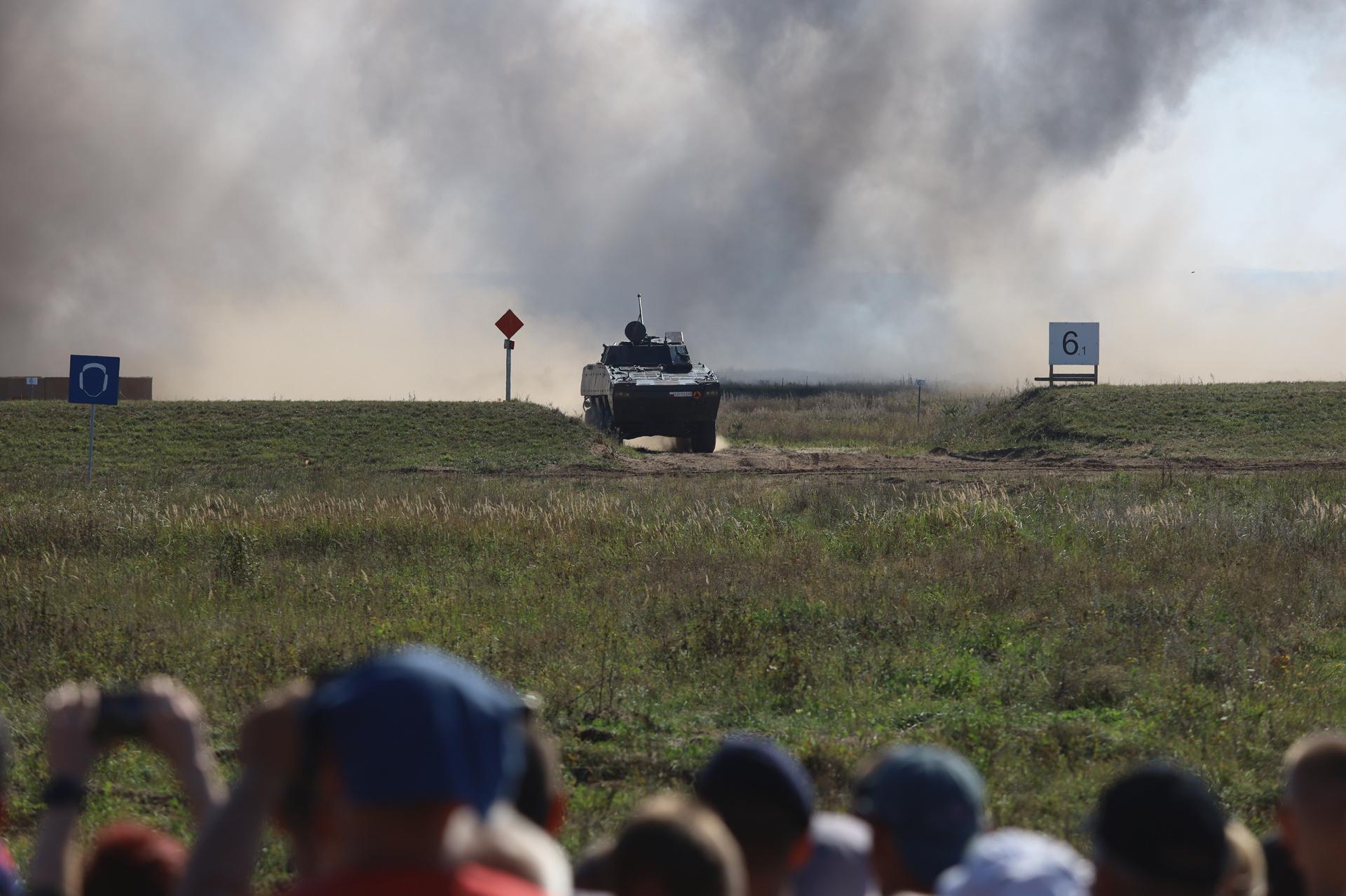 Jesienny Ogień 2023. Wojsko Polskie pokazał najlepsze uzbrojenie na poligonie w Orzyszu