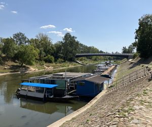 Nowa kładka w Porcie Czerniakowskim