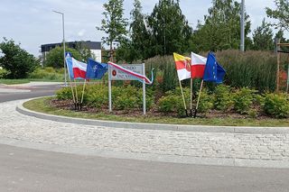 Otwarcie nowego ronda w Grudziądzu