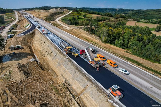 Budowa drogi ekspresowej S19 na odcinku Babica - Jawornik