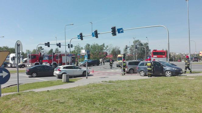 Wypadek na Armii Krajowej w Rzeszowie
