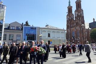 Odsłonięcie tablicy upamiętniającej 100-lecie Cudu nad Wisłą