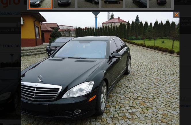 Mercedes S550 Pudzianowskiego