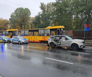 Wypadek na Woli. Sprawcy uciekli z miejsca zdarzenia