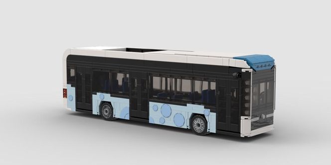 Poznański autobus w wersji Lego