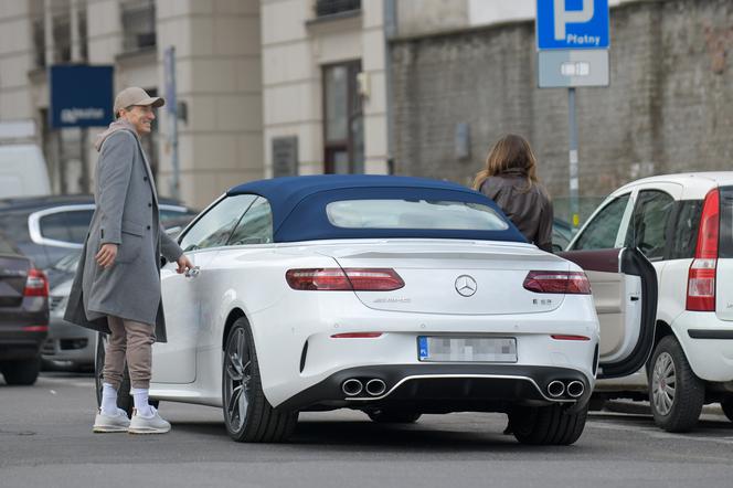 Lewandowski w aucie za pół miliona! Świętował z żoną sukces