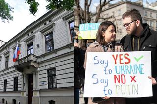Skwer Wolnej Ukrainy w Krakowie przegłosowany. Rosyjski konsulat nie zmieni adresu