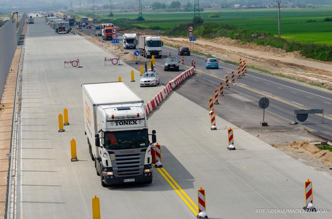 Budowa autostrady A1 - odcinek Piotrków Trybunalski - Kamieńsk 