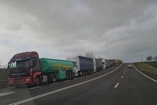  Kilkadziesiąt kilometrów korka od polskiej granicy