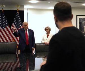 Spotkanie Donalda Trumpa z Wołodymyrem Zełenskim