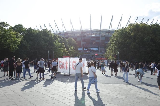Koncert AC/DC w Warszawie (4.07.2025) - część pierwsza. Organizatorem koncertu jest Live Nation