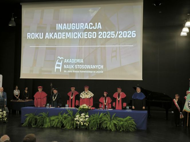 Inauguracja roku akademickiego w Akademii Nauk Stosowanych w Lesznie