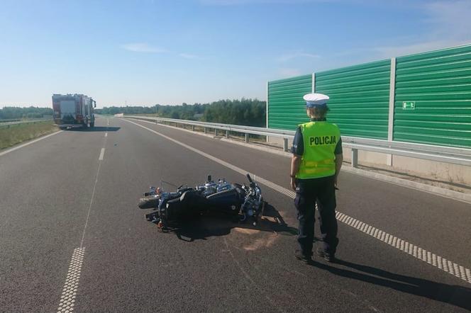 Trzy śmiertelne wypadki w Łódzkiem w jeden weekend. Nie żyje dwóch motocyklistów i piesza