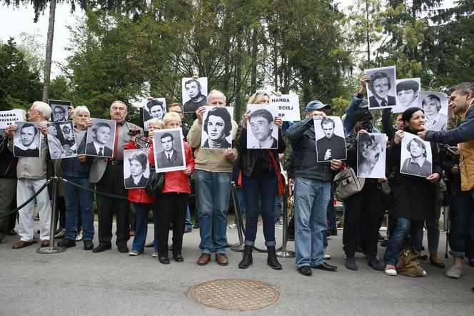 Pogrzeb gen. Wojciecha Jaruzelskiego w Warszawie. Były protesty