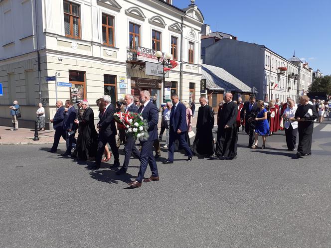 Odsłonięcie tablicy upamiętniającej 100-lecie Cudu nad Wisłą