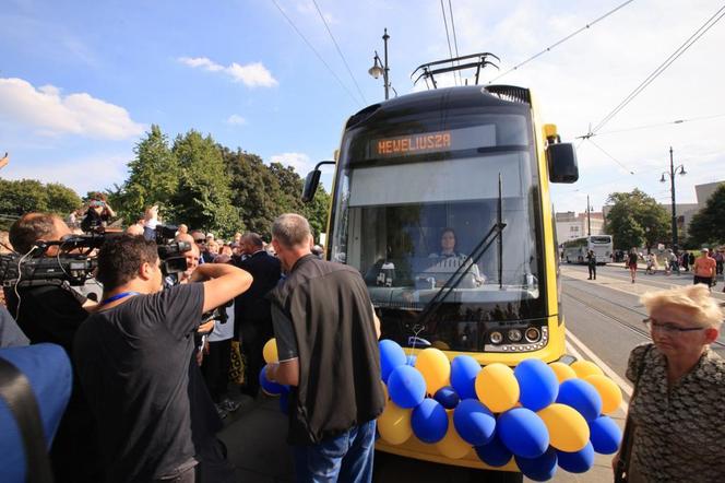Tramwaj na Jar uroczyście zainaugurowany. Zdjęcia z Torunia 