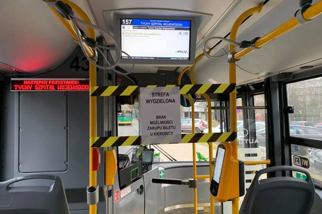 Koronawirus na Śląsku. W autobusie nie kupisz biletu. Kierowcy są odgrodzeni od pasażerów