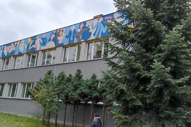 Katowicki mural na ścianie szpitala przekonuje pacjentów: „ Nie jesteś sam w chorobie” [AUDIO]