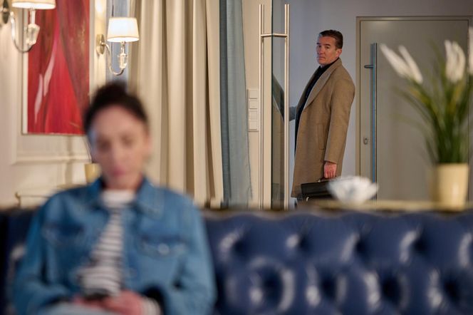 Na Wspólnej odc. 4003: Lew Nalepa (Przemysław Sadowski), Ada (Monika Obara)