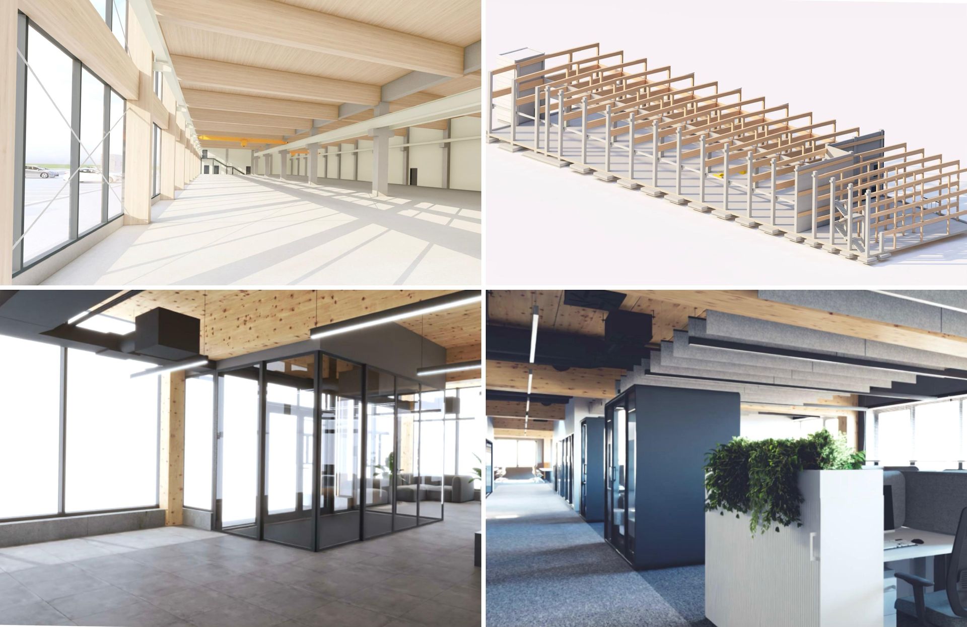 Największy biurowiec z CLT powstaje w Środzie Wielkopolskiej